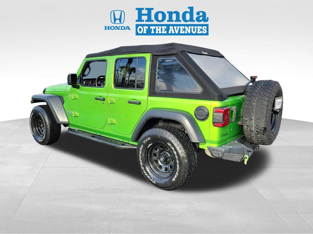 used 2019 Jeep Wrangler Unlimited car, priced at $21,538