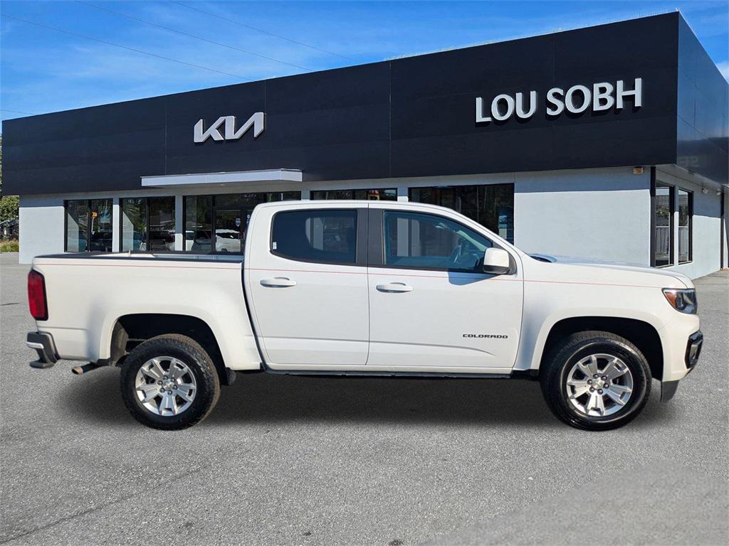 used 2021 Chevrolet Colorado car, priced at $24,696