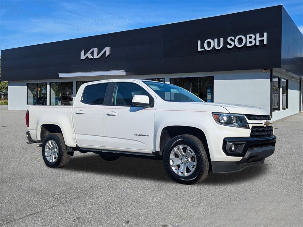 used 2021 Chevrolet Colorado car, priced at $24,696