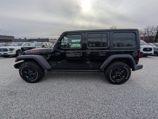 used 2021 Jeep Wrangler car, priced at $27,000