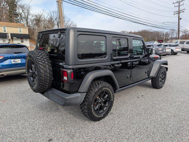 used 2021 Jeep Wrangler car, priced at $27,000