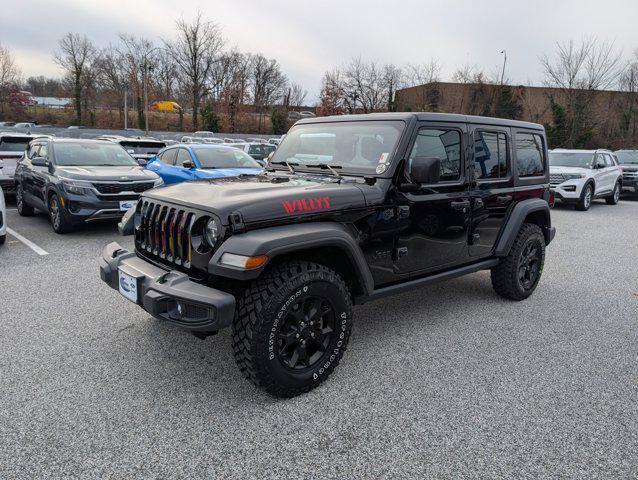 used 2021 Jeep Wrangler car, priced at $27,000
