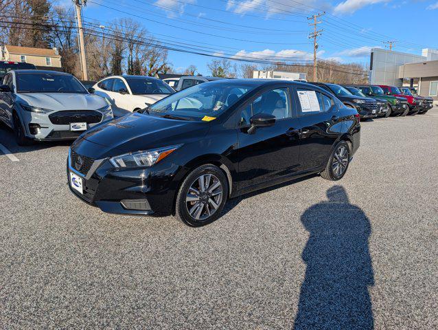 used 2021 Nissan Versa car, priced at $13,000