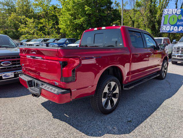 used 2022 Ford F-150 Lightning car, priced at $45,800