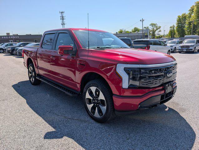 used 2022 Ford F-150 Lightning car, priced at $45,800
