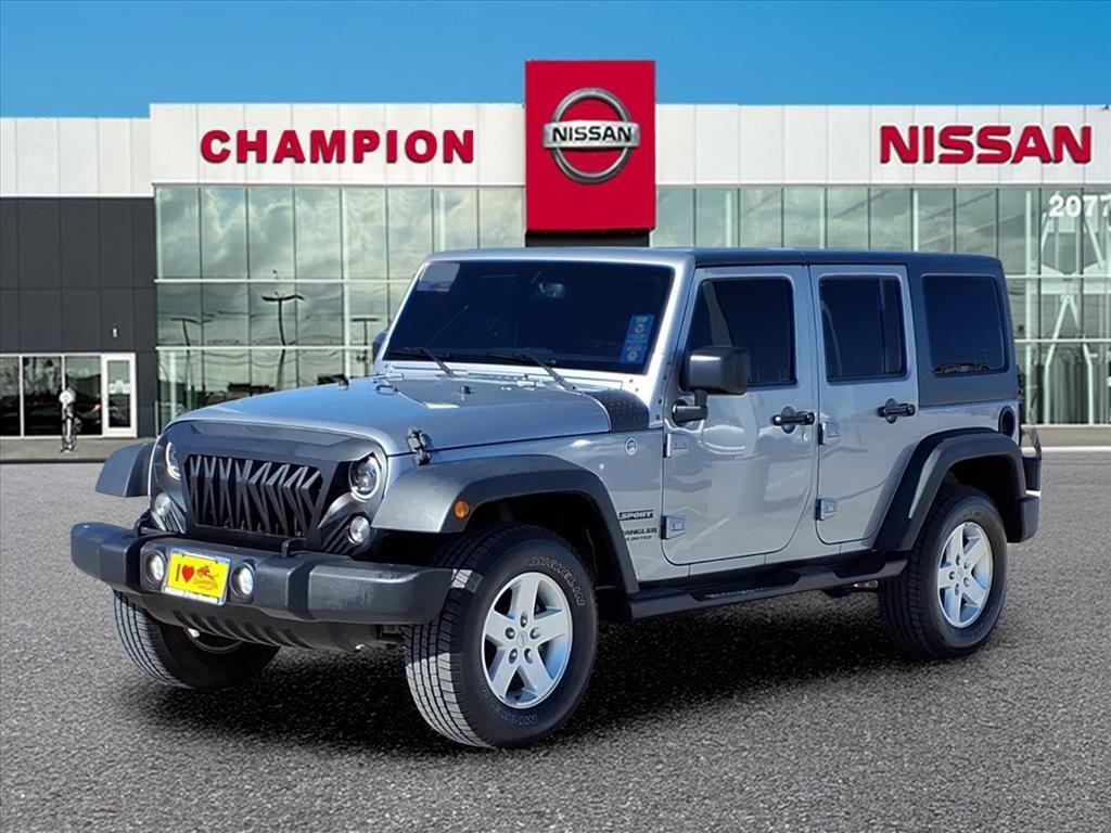 used 2017 Jeep Wrangler Unlimited car, priced at $15,000