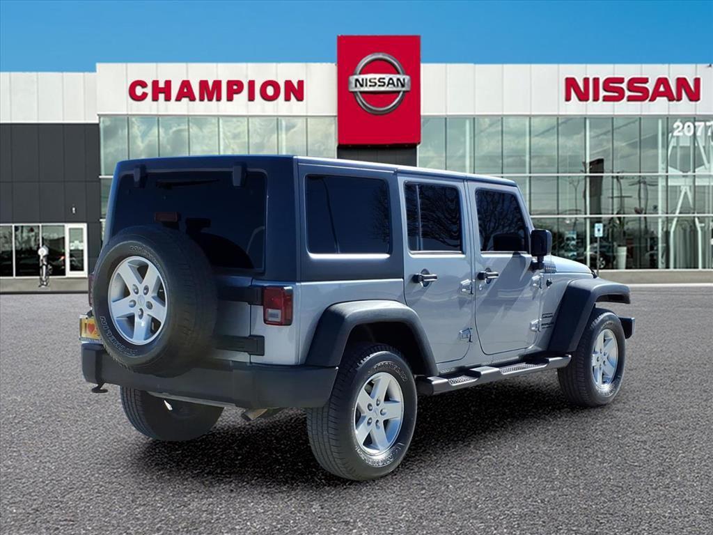 used 2017 Jeep Wrangler Unlimited car, priced at $15,000