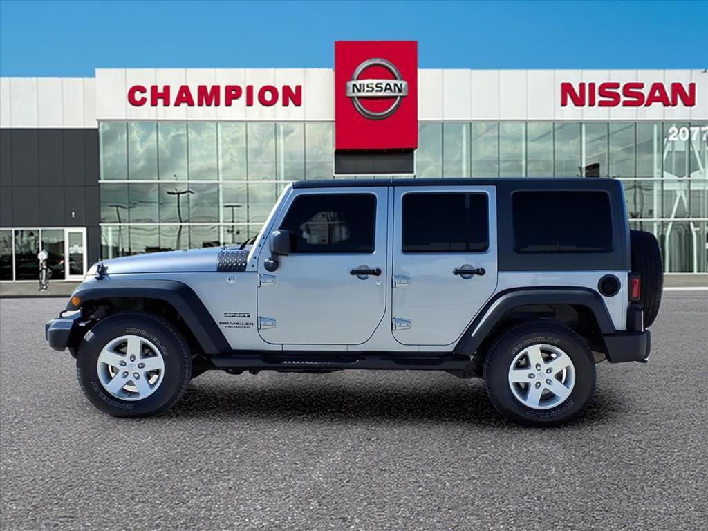 used 2017 Jeep Wrangler Unlimited car, priced at $15,000