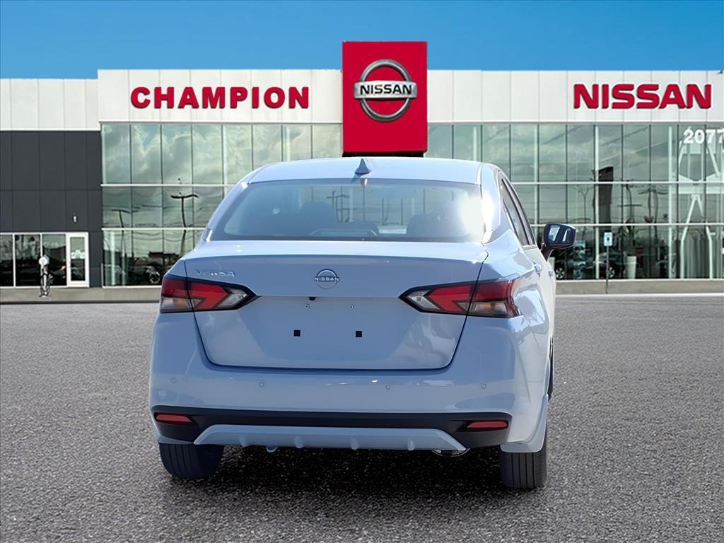 new 2025 Nissan Versa car, priced at $20,022