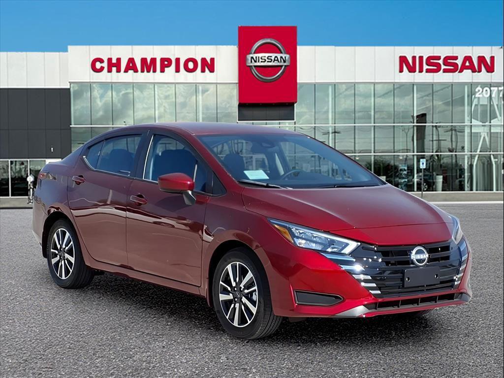 new 2025 Nissan Versa car, priced at $20,022