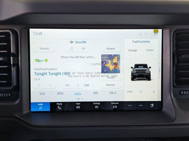 new 2025 Ford Bronco car, priced at $38,772