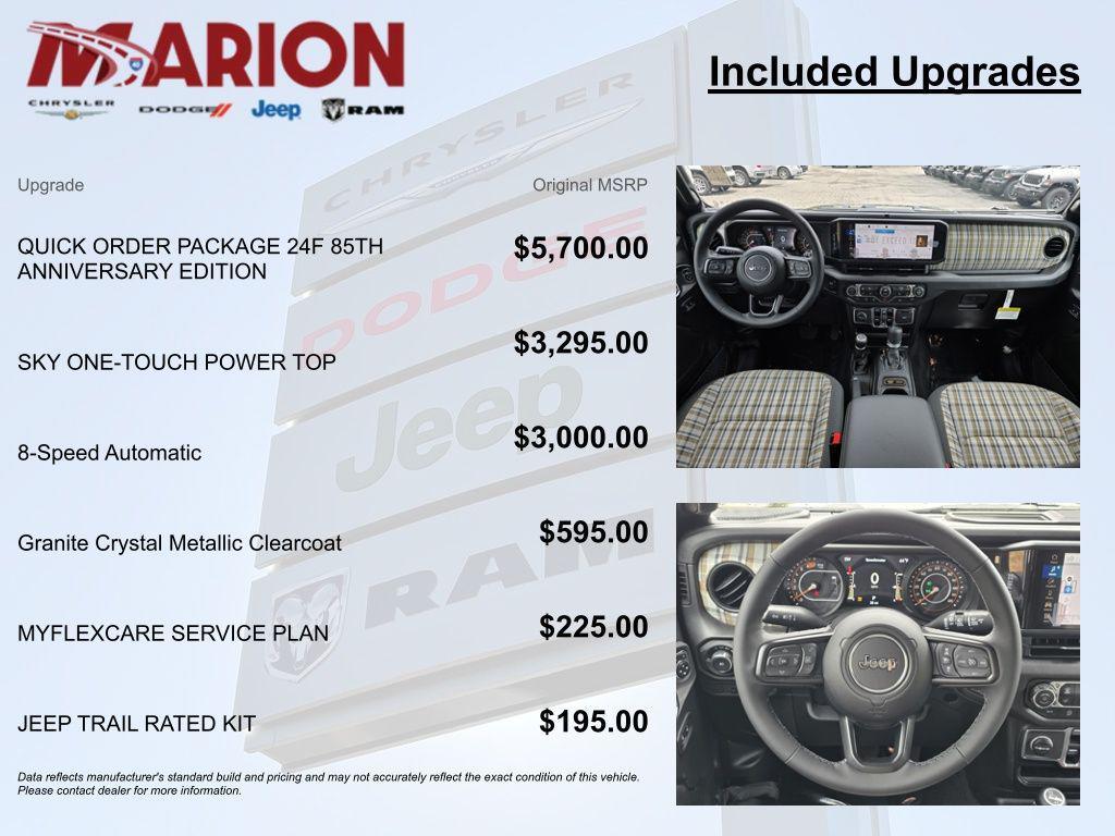 new 2026 Jeep Wrangler car, priced at $47,641