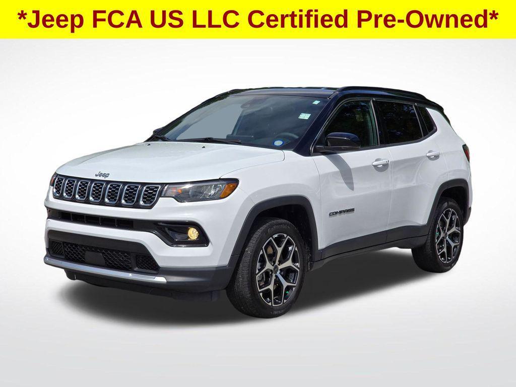 used 2025 Jeep Compass car, priced at $25,690
