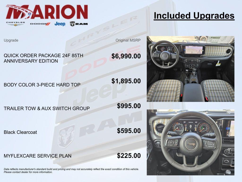 new 2026 Jeep Gladiator car, priced at $43,960