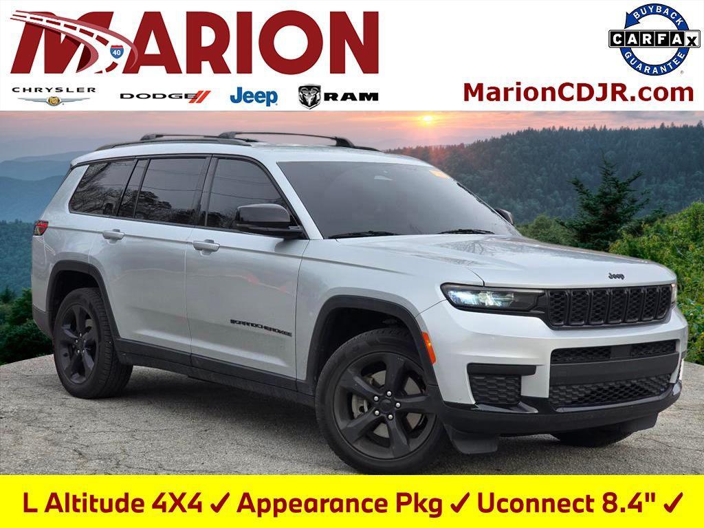used 2021 Jeep Grand Cherokee L car, priced at $25,559