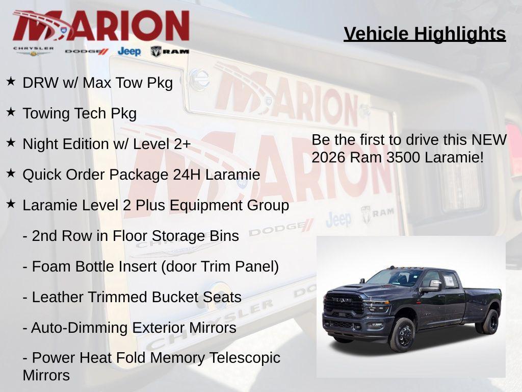 new 2026 Ram 3500 car, priced at $88,472