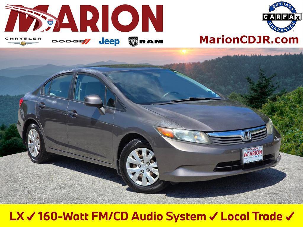used 2012 Honda Civic car, priced at $8,000
