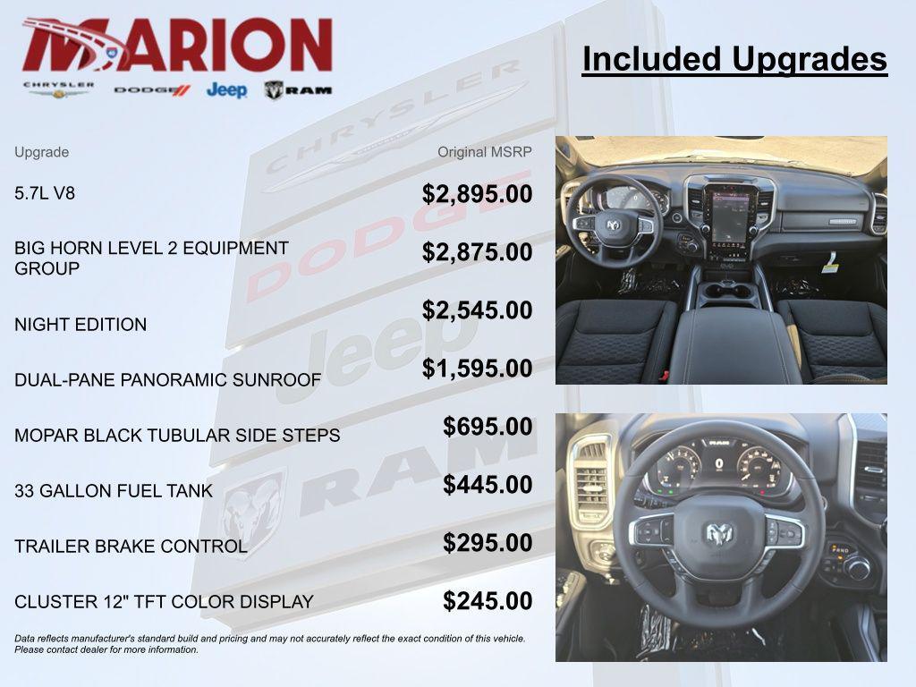 new 2026 Ram 1500 car, priced at $55,280