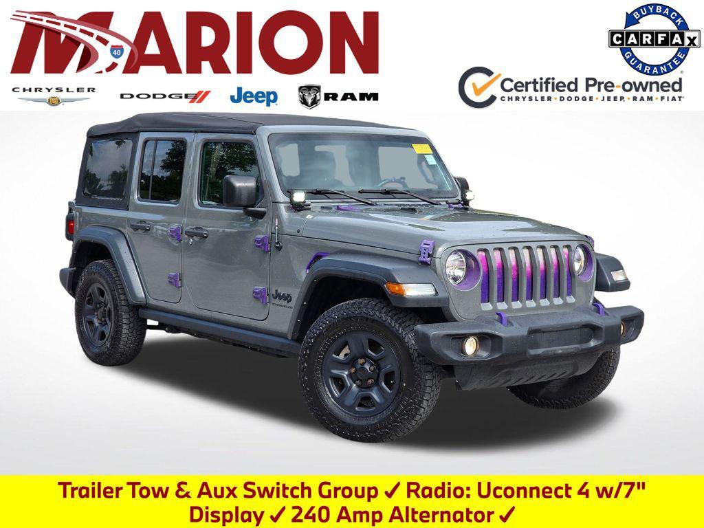 used 2023 Jeep Wrangler car, priced at $28,665