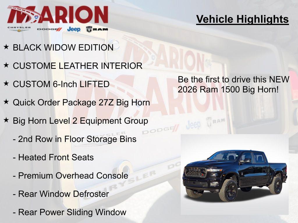 new 2026 Ram 1500 car, priced at $86,356