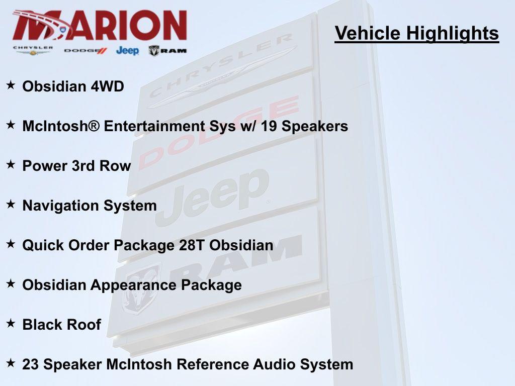 used 2024 Jeep Grand Wagoneer car, priced at $65,000