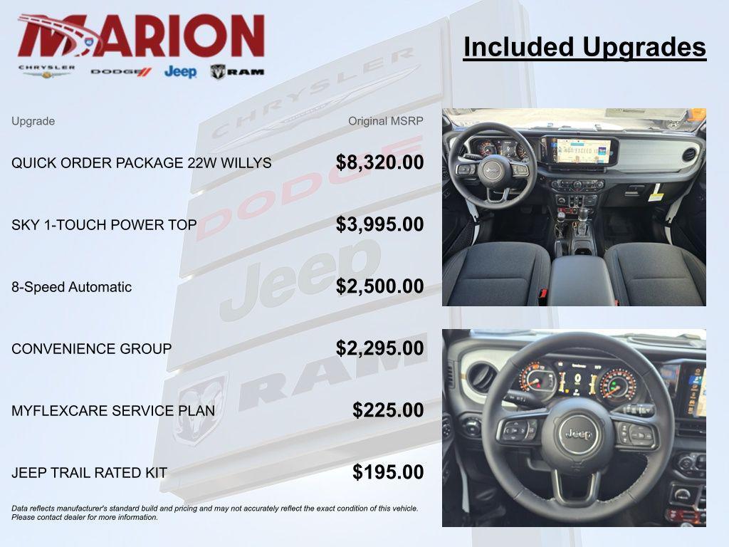 new 2026 Jeep Wrangler car, priced at $47,298