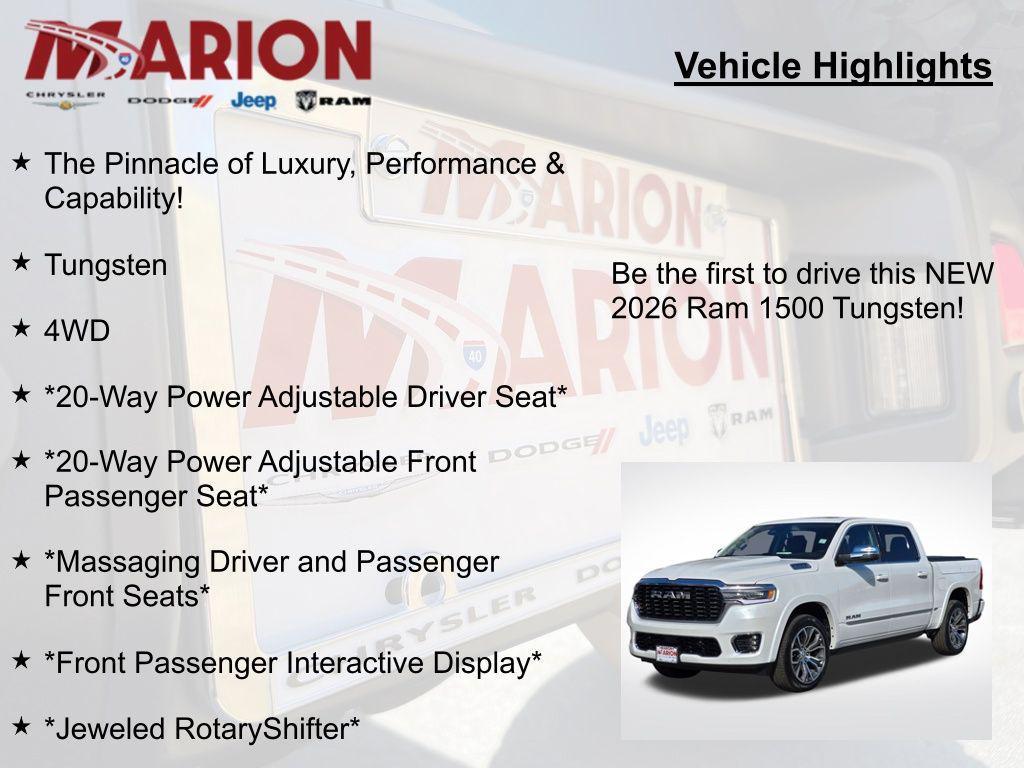 new 2026 Ram 1500 car, priced at $83,596