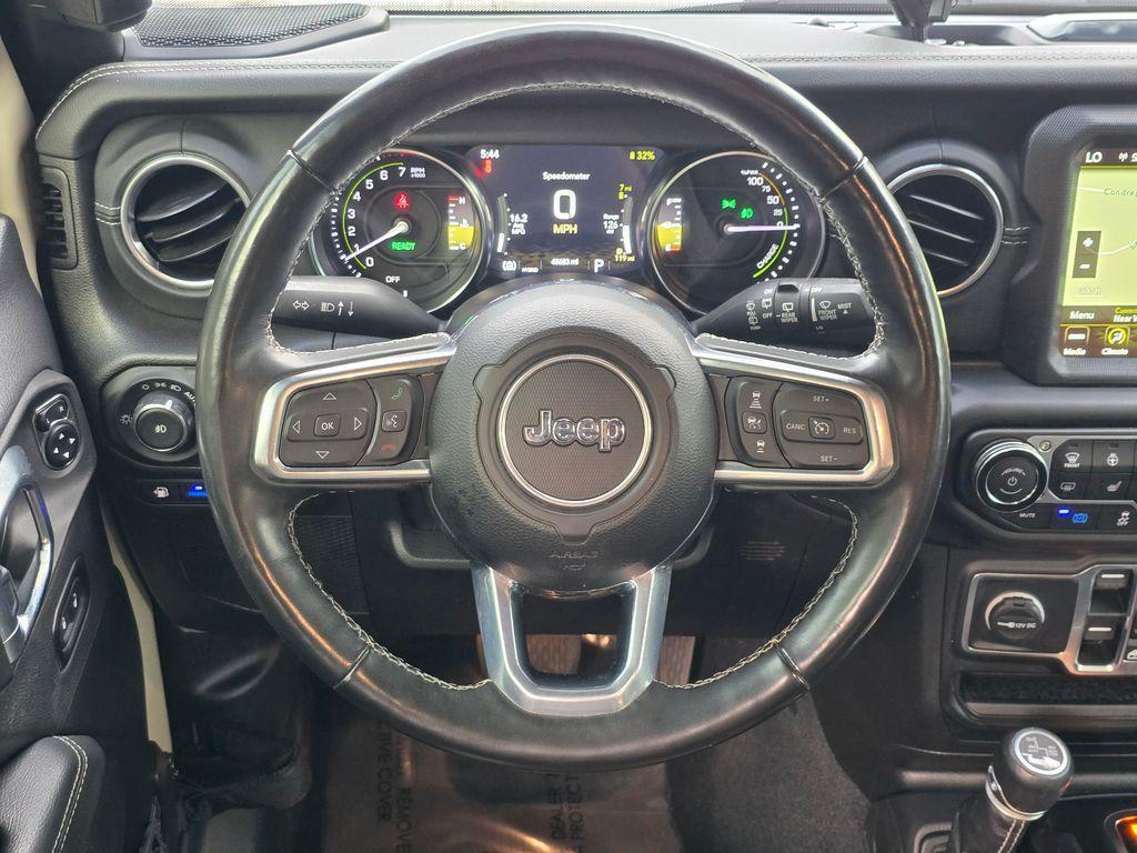 used 2022 Jeep Wrangler Unlimited 4xe car, priced at $29,400