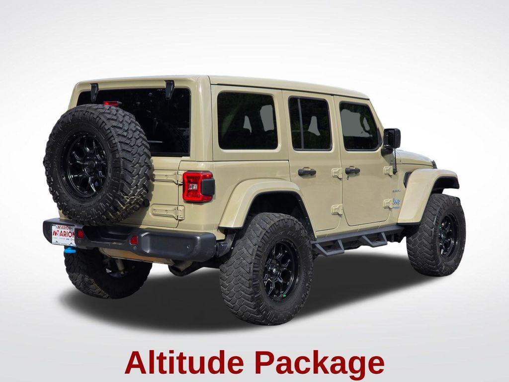 used 2022 Jeep Wrangler Unlimited 4xe car, priced at $29,400