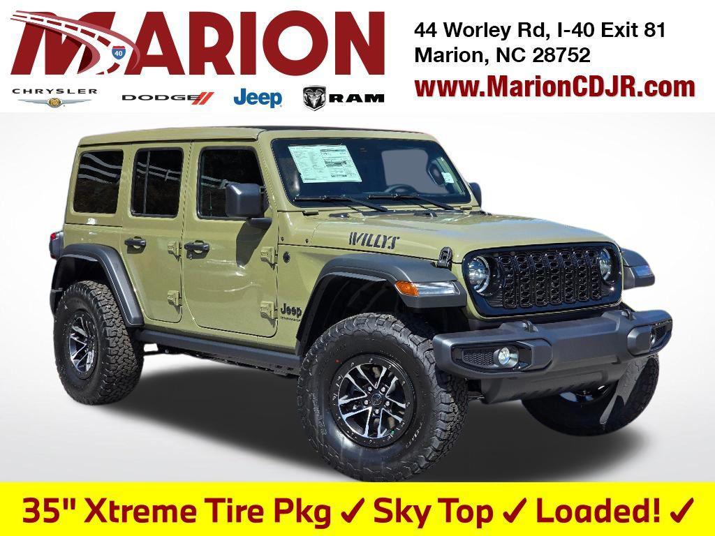 new 2025 Jeep Wrangler car, priced at $49,994