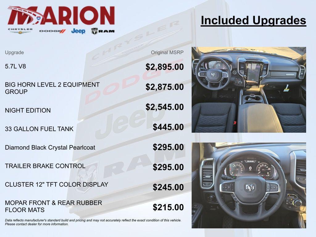 new 2026 Ram 1500 car, priced at $53,469