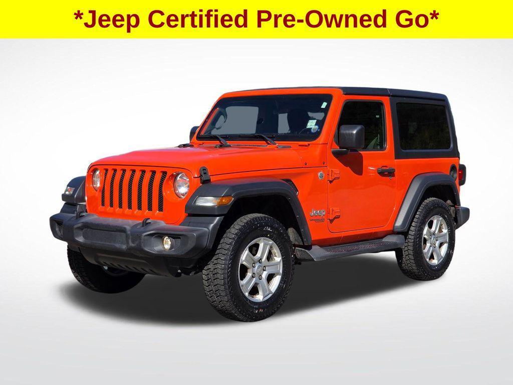 used 2020 Jeep Wrangler car, priced at $23,889