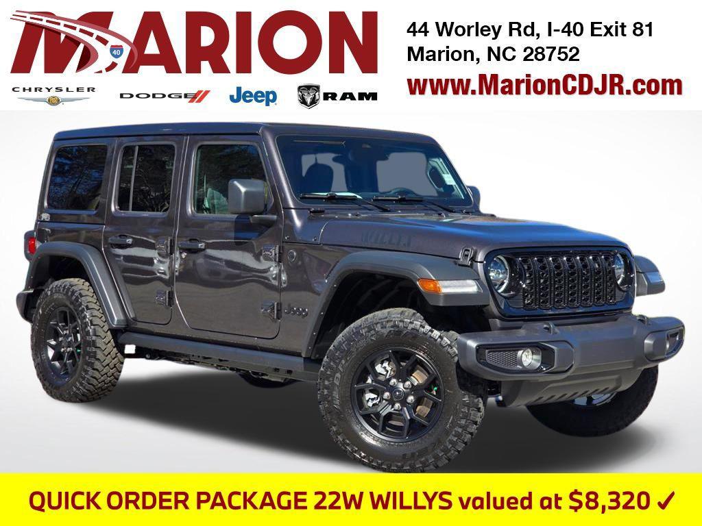 new 2026 Jeep Wrangler car, priced at $53,275