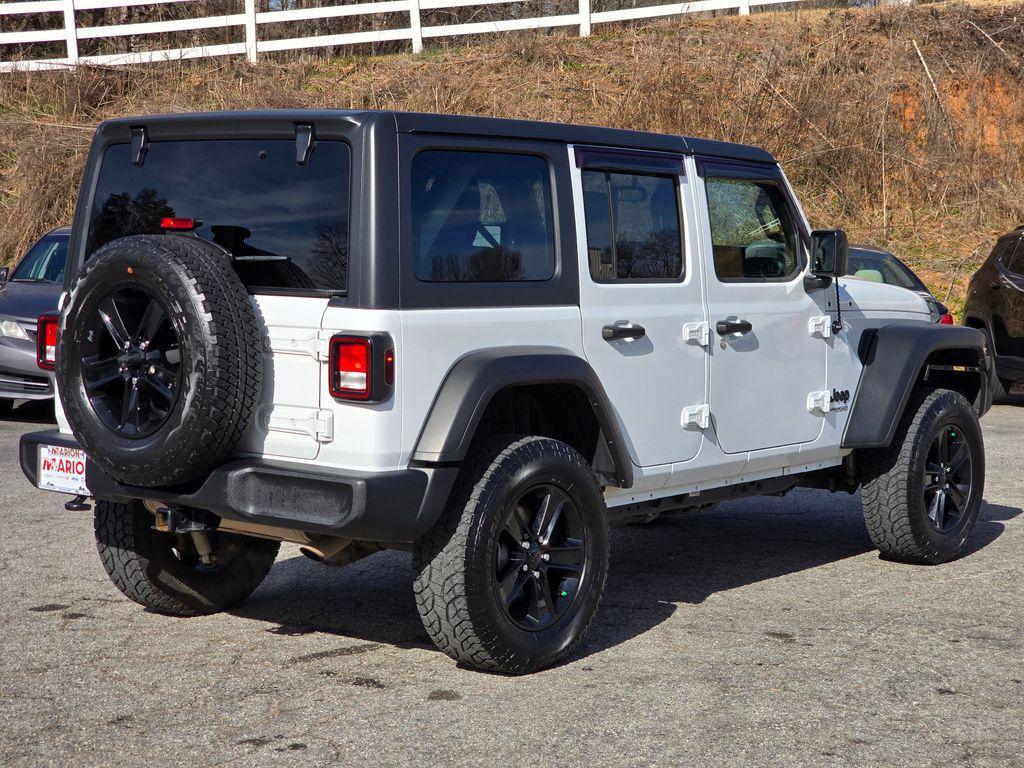 used 2021 Jeep Wrangler Unlimited car, priced at $24,200
