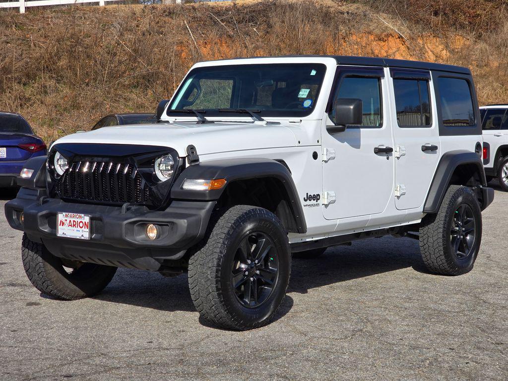 used 2021 Jeep Wrangler Unlimited car, priced at $24,200