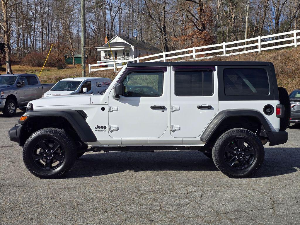 used 2021 Jeep Wrangler Unlimited car, priced at $24,200