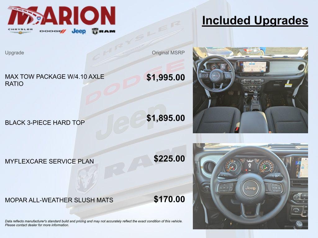 new 2026 Jeep Gladiator car, priced at $38,464