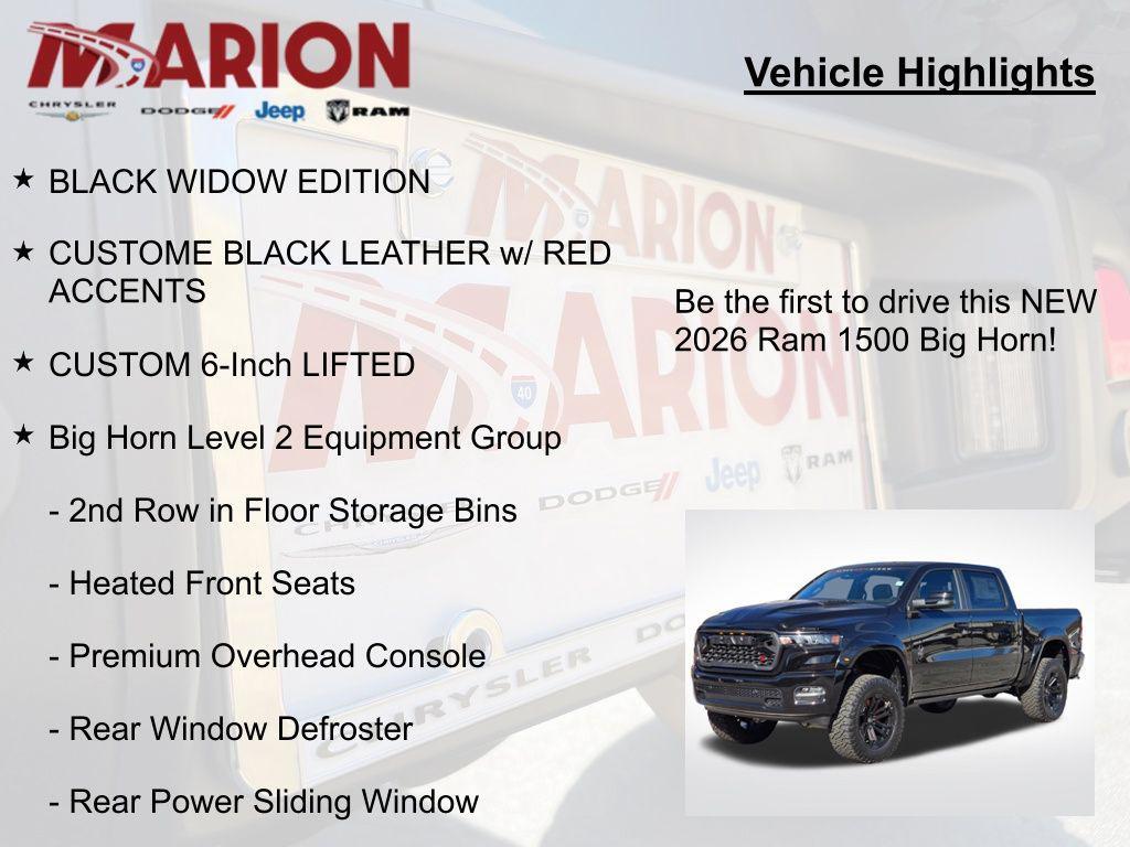 new 2026 Ram 1500 car, priced at $82,975