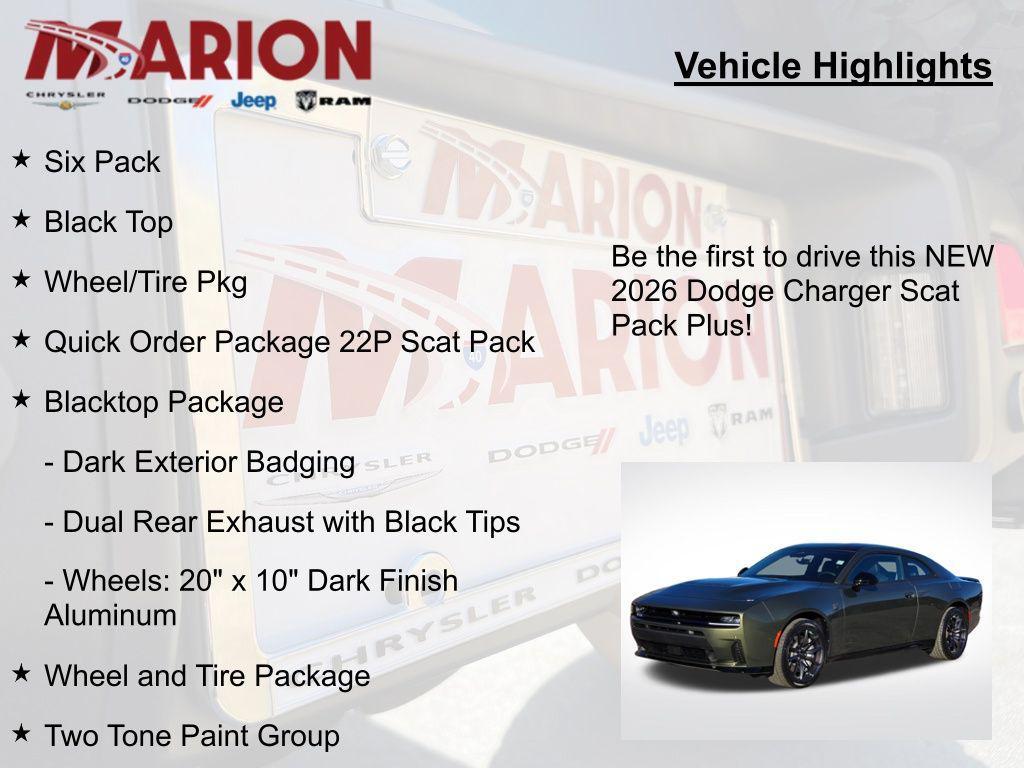 new 2026 Dodge Charger car, priced at $55,985