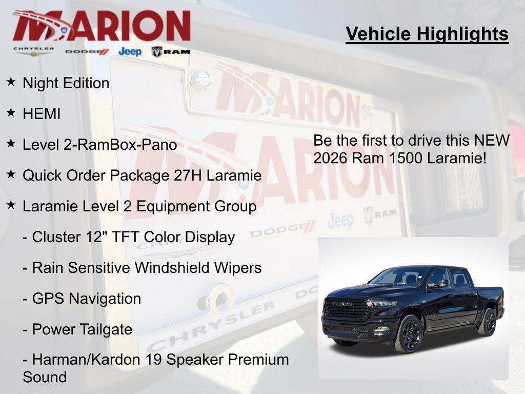 new 2026 Ram 1500 car, priced at $69,243