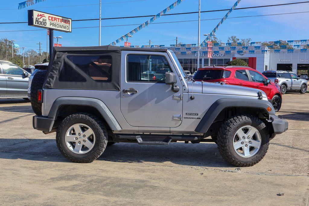 used 2015 Jeep Wrangler car, priced at $13,907