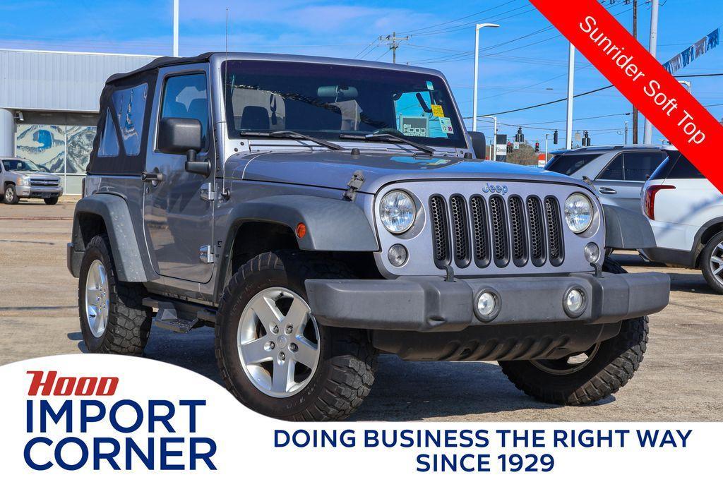 used 2015 Jeep Wrangler car, priced at $13,907