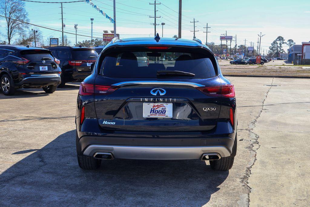 used 2023 INFINITI QX50 car, priced at $29,996