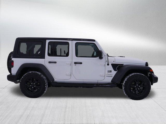 used 2020 Jeep Wrangler Unlimited car, priced at $22,998