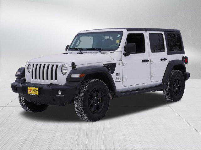 used 2020 Jeep Wrangler Unlimited car, priced at $22,998