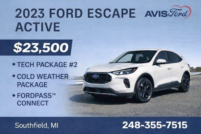 used 2023 Ford Escape car, priced at $23,500