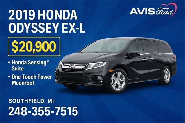 used 2019 Honda Odyssey car, priced at $20,900