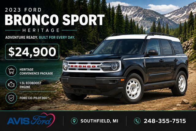 used 2023 Ford Bronco Sport car, priced at $24,900