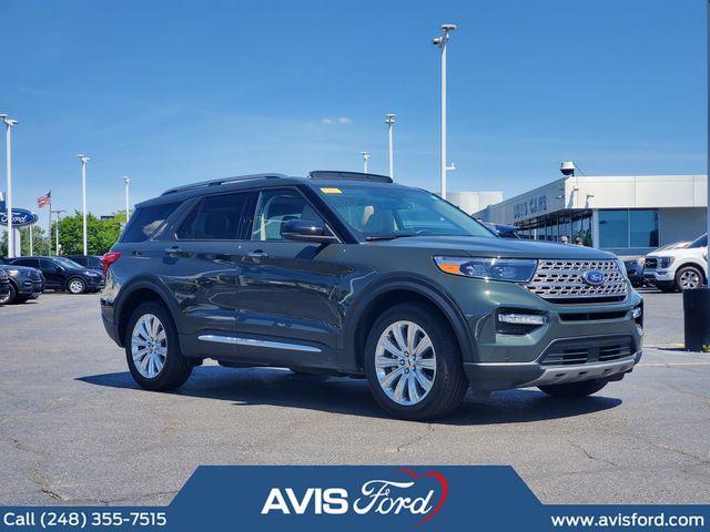 used 2024 Ford Explorer car, priced at $39,900