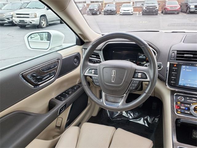 used 2020 Lincoln Continental car, priced at $33,900